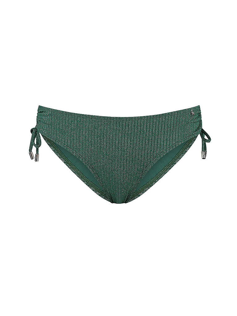 BEACHLIFE Bikinihose Normal Bund Polyamid-Lurex-Esasthan Dunkelgrün