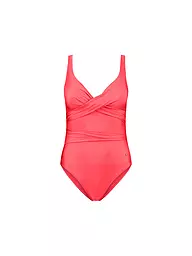 BEACHLIFE | Damen Badeanzug Red Shine | rot