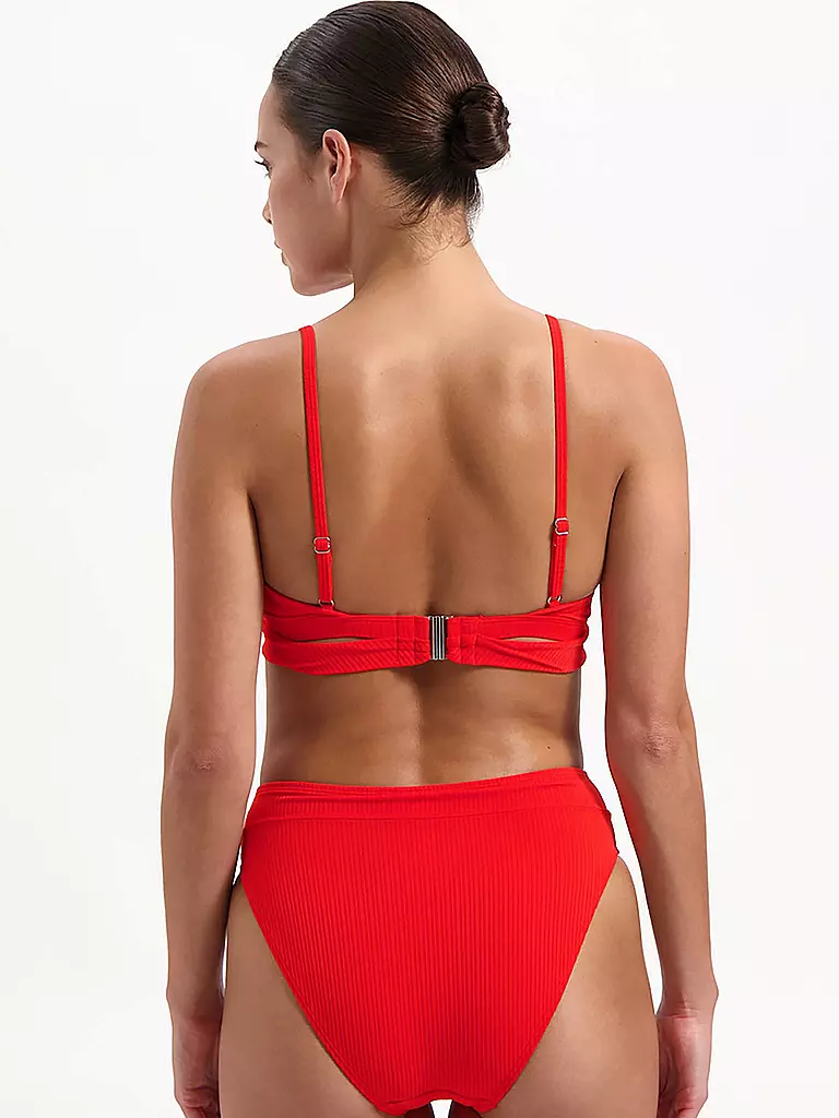 BEACHLIFE | Damen Bikinihose Fiery Red | rot