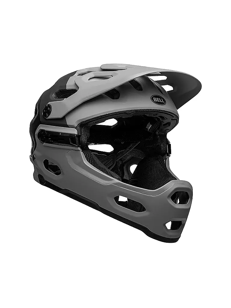 BELL | Fullface MTB-Helm Super 3R MIPS | grau