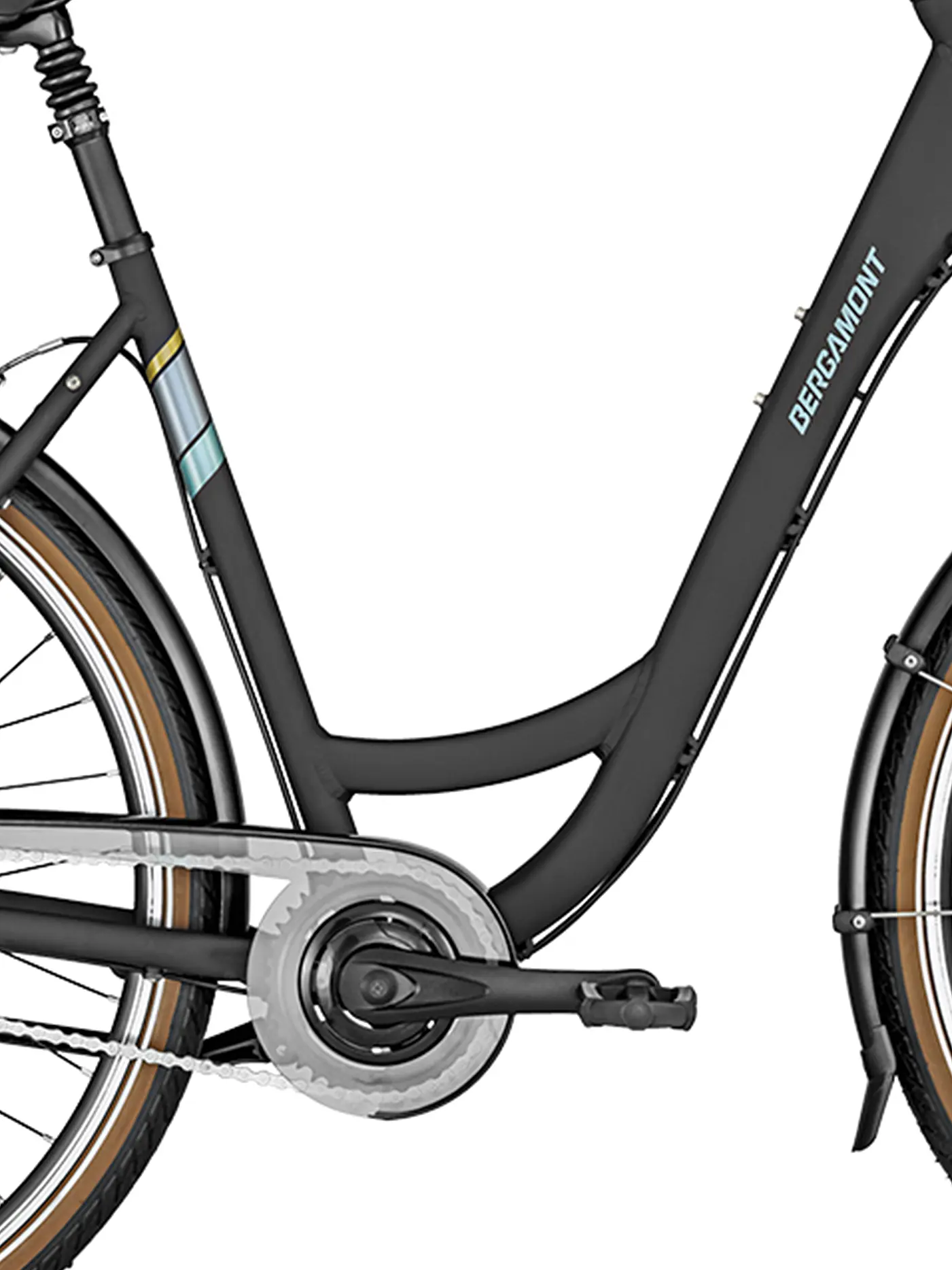 BERGAMONT | Damen Citybike Belami N7 28'' | schwarz