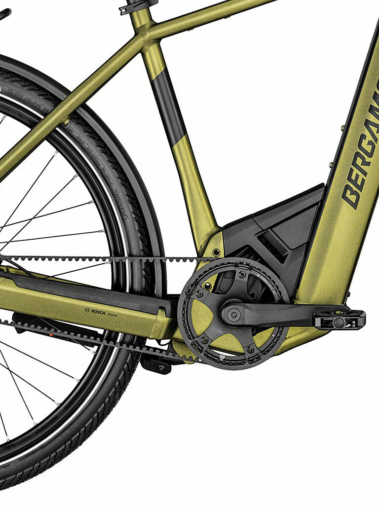 BERGAMONT | Herren E-Trekkingbike 28" E-Horizon Premium Pro Belt Gent 2022 | gold