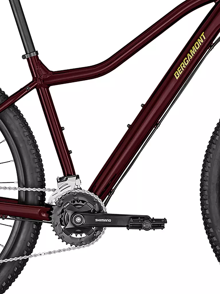 BERGAMONT | Mountainbike Revox 4 FMN | dunkelrot