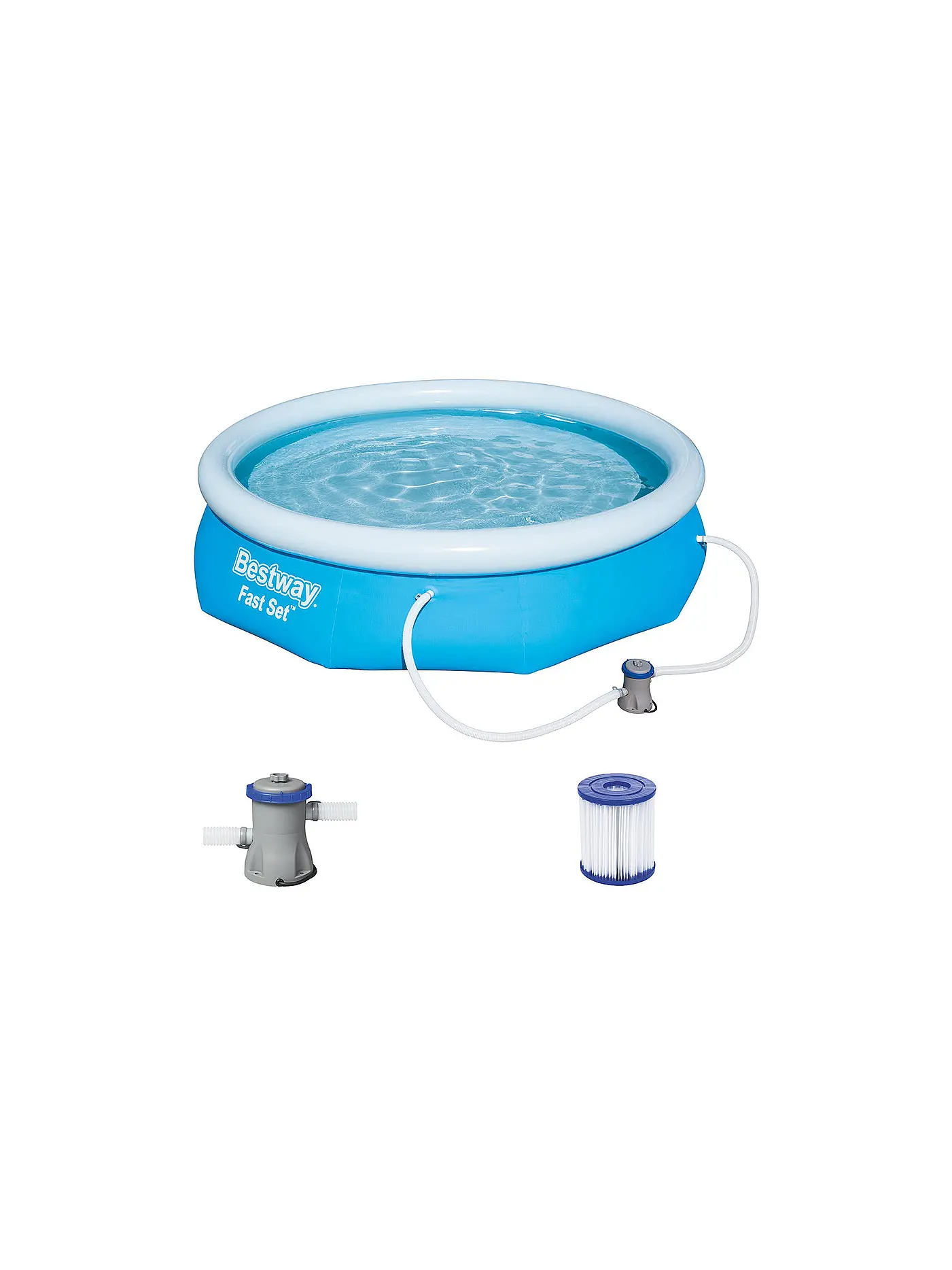 BESTWAY | Schwimmbecken Mitch in Blau 305 x 76 cm | blau