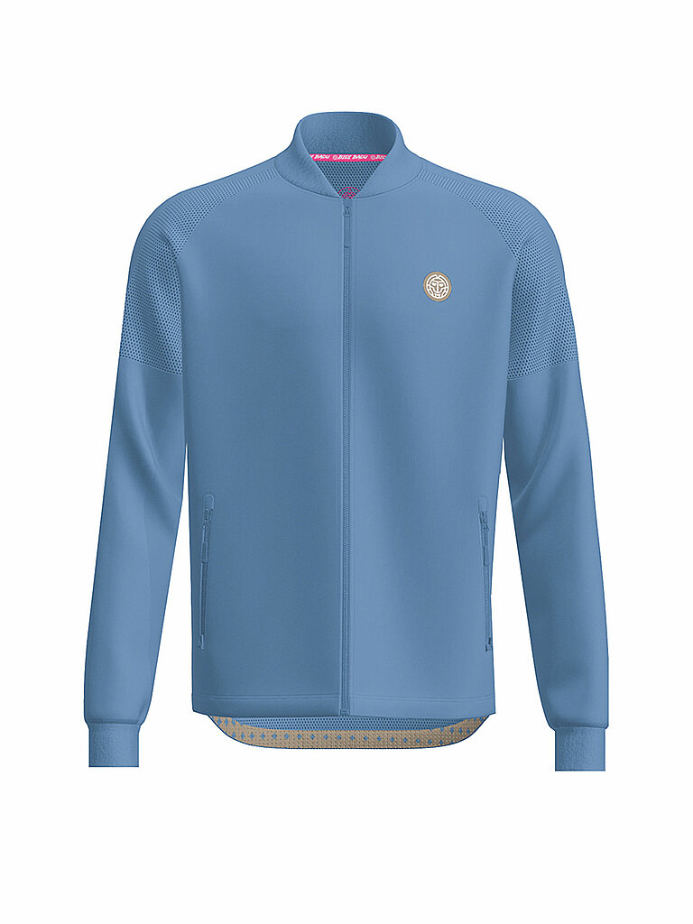 BIDI BADU Tennisjacke Stehkragen Elastisch Dunkelblau
