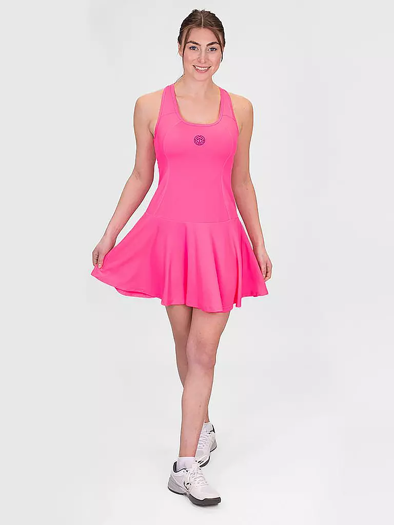 BIDI BADU | Damen Tenniskleid Crewneck | pink