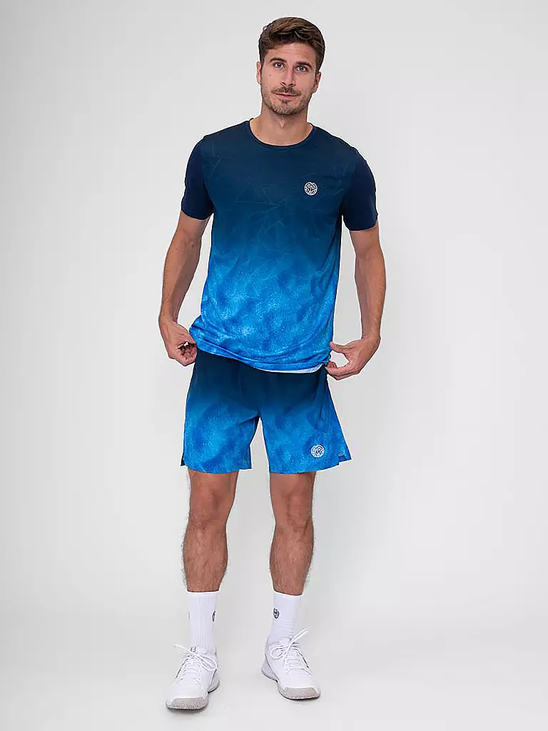 BIDI BADU | Herren Tennisshirt Beach Spirit | dunkelblau