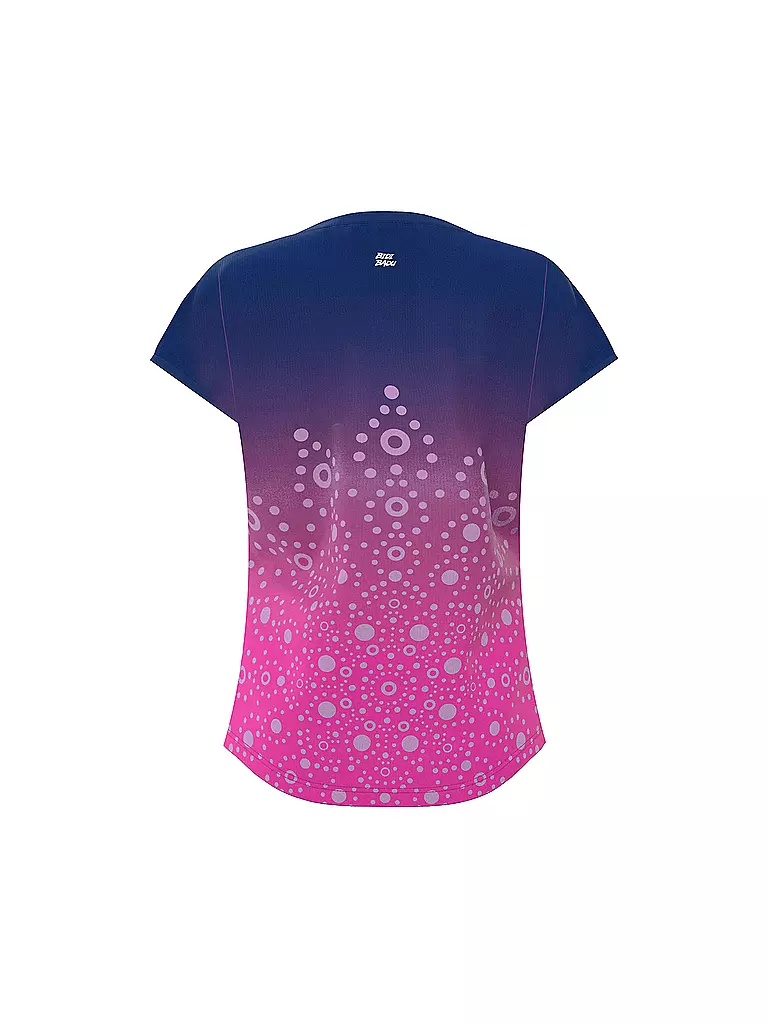 BIDI BADU | Mädchen Tennisshirt Colortwist Capsleeve JR. | dunkelblau