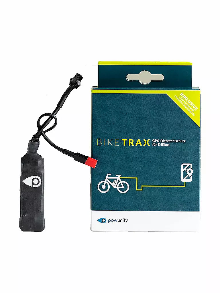 Bike Trax | GPS Tracker Yamaha für E-Bikes | schwarz