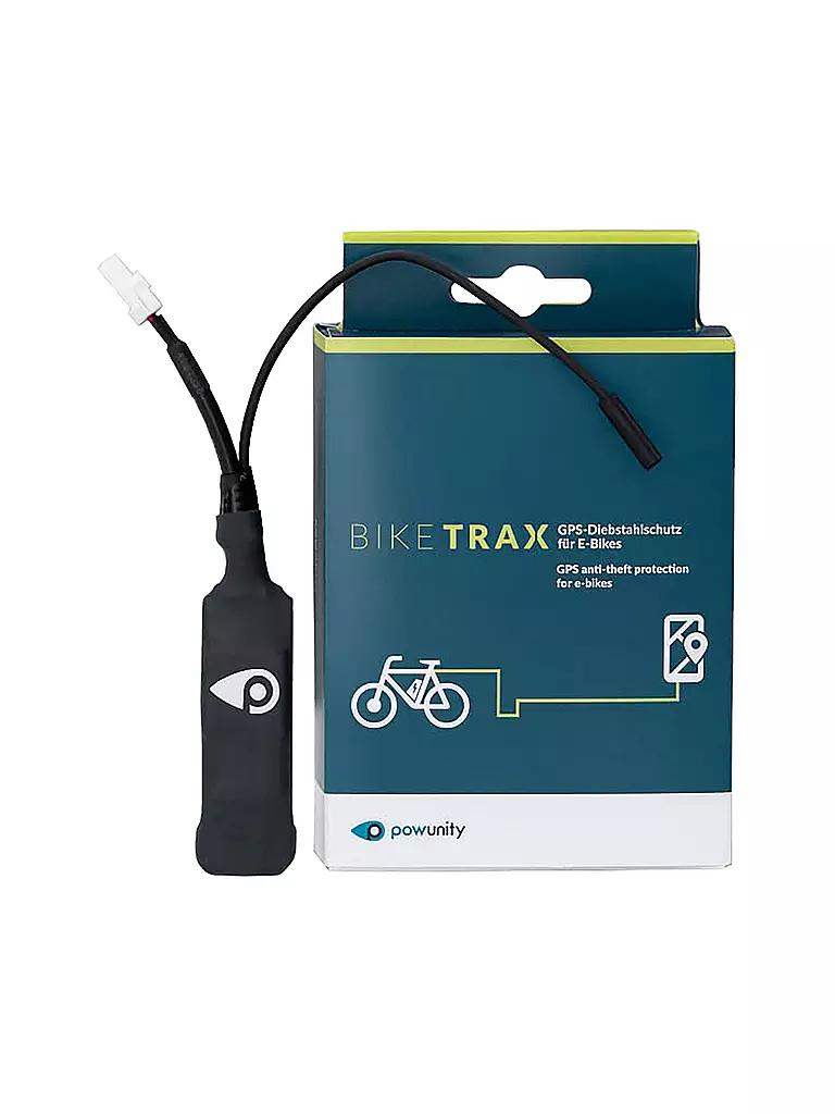 Bike Trax GPS Tracker Yamaha für EBikes schwarz