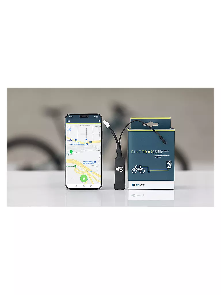 Bike Trax GPS Tracker Yamaha für EBikes schwarz