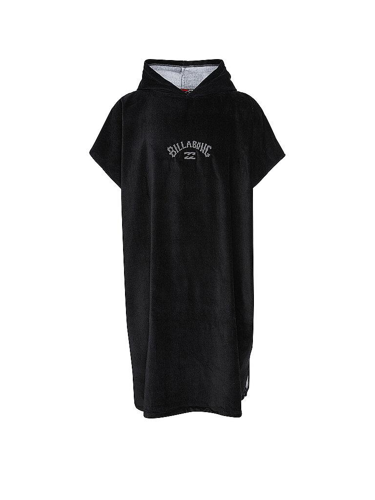 Billabong Poncho Hooded Towel Baumwolle Schwarz