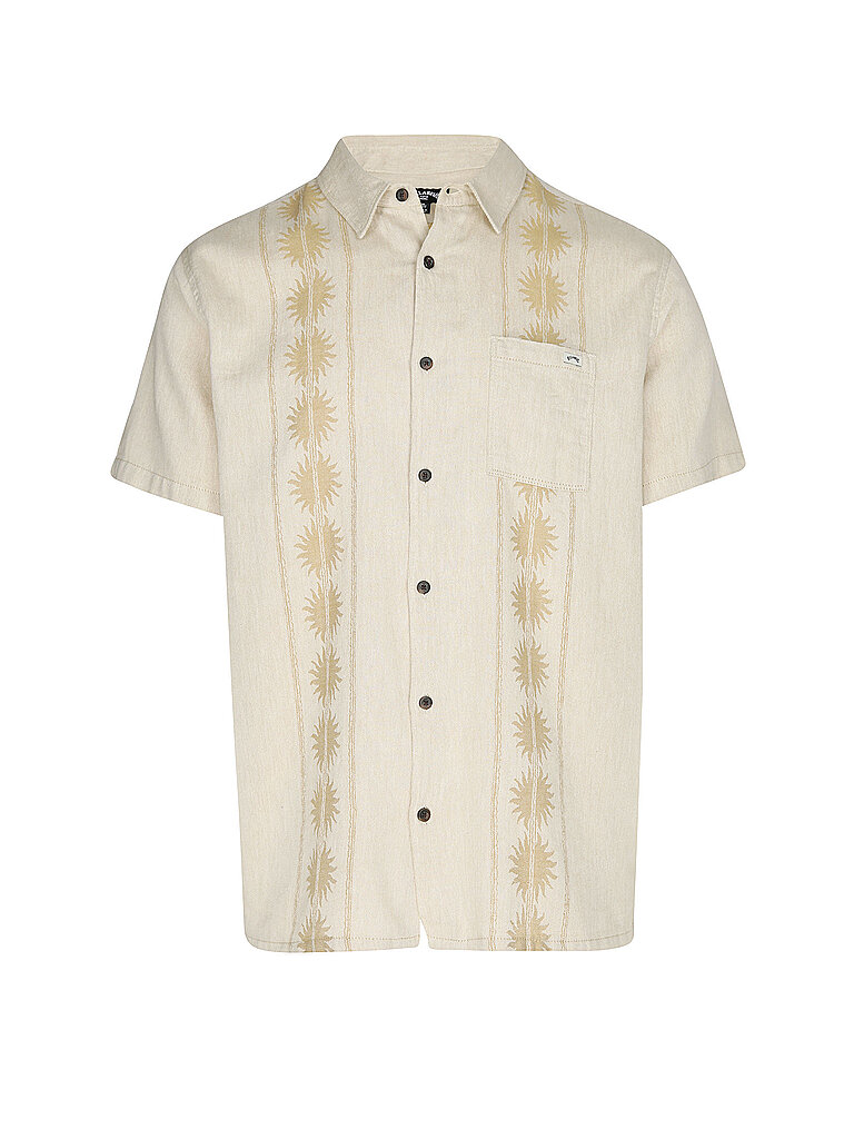 Billabong Beachhemd Baumwoll-Leinen Olive