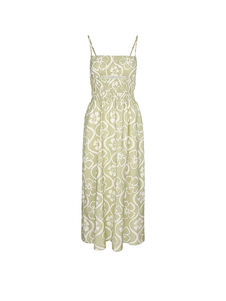 Billabong Kleid Cloud Cut-Out Baumwolle-Viskose Cactus Green