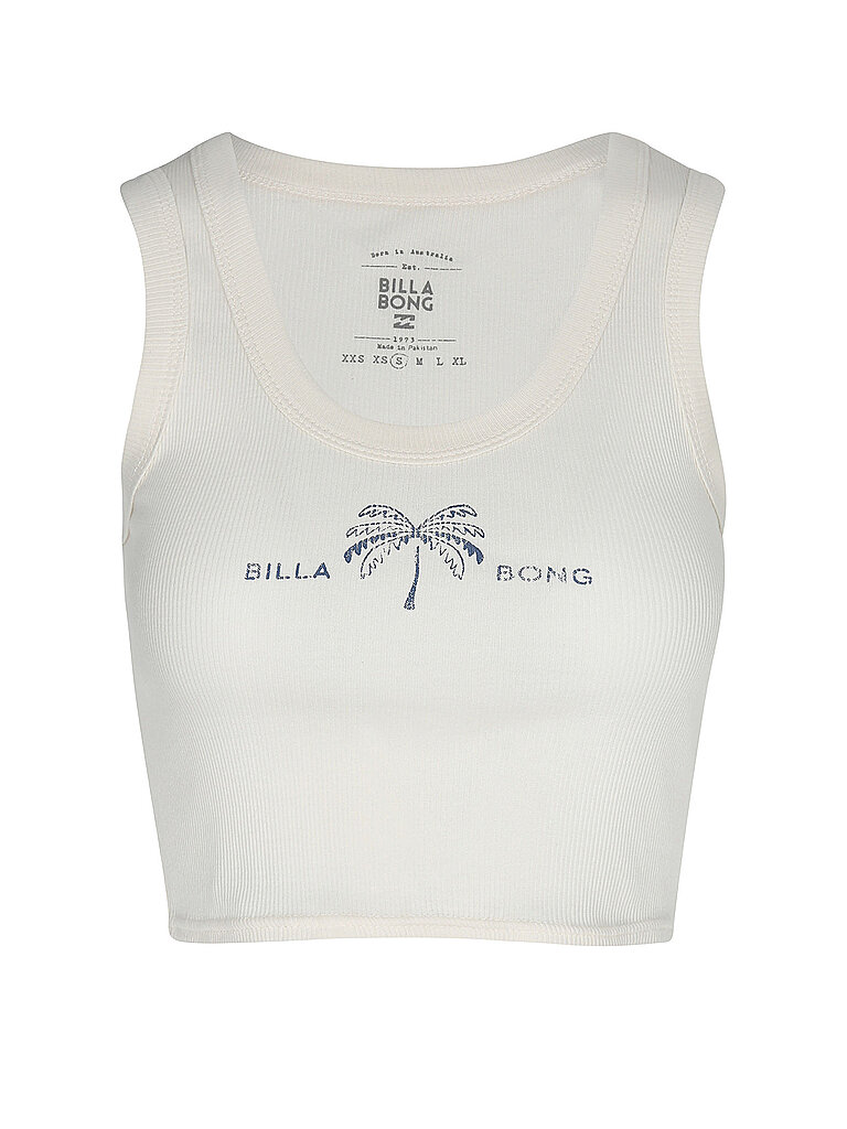 Billabong Beachtank Regular Fit Rundhalsausschnitt Grafikprint Baumwolle Beige