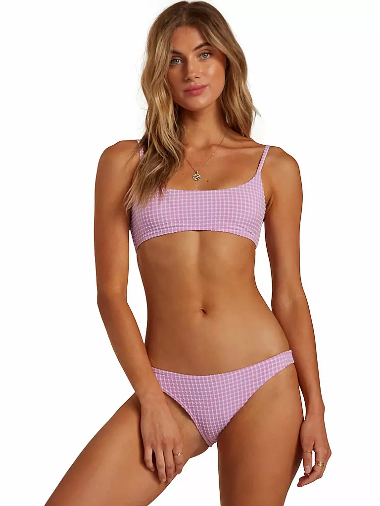 BILLABONG | Damen Bikinihose Surf Check Tropic | lila