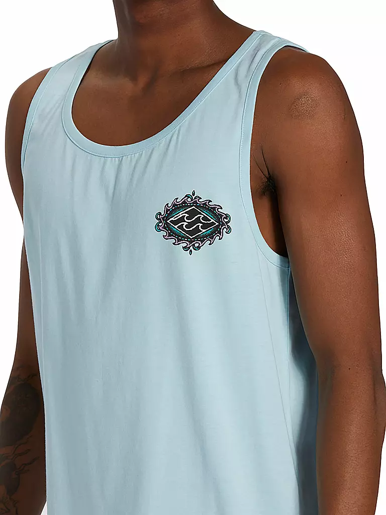 BILLABONG | Herren Beachtank Crayon Wave | hellblau