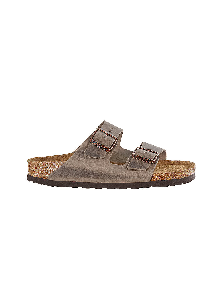 BIRKENSTOCK Herren Pantoletten Arizon Soft Footbed hellbraun | 42
