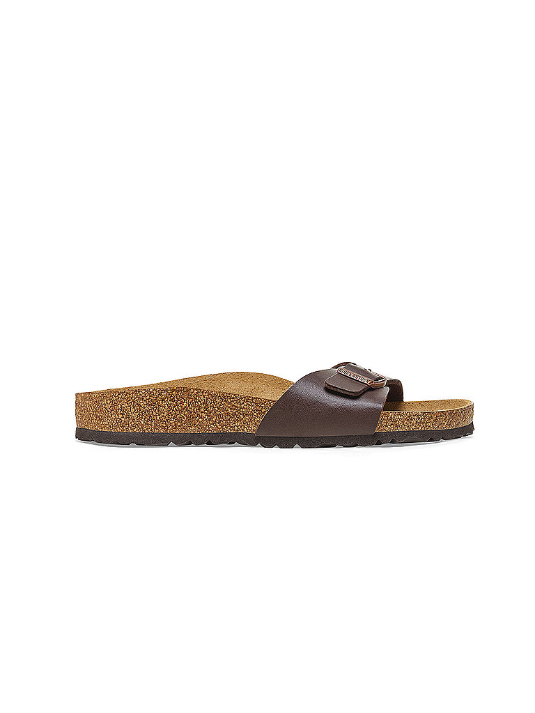 BIRKENSTOCK Damen Pantoletten Madrid Birko Flor braun | 37