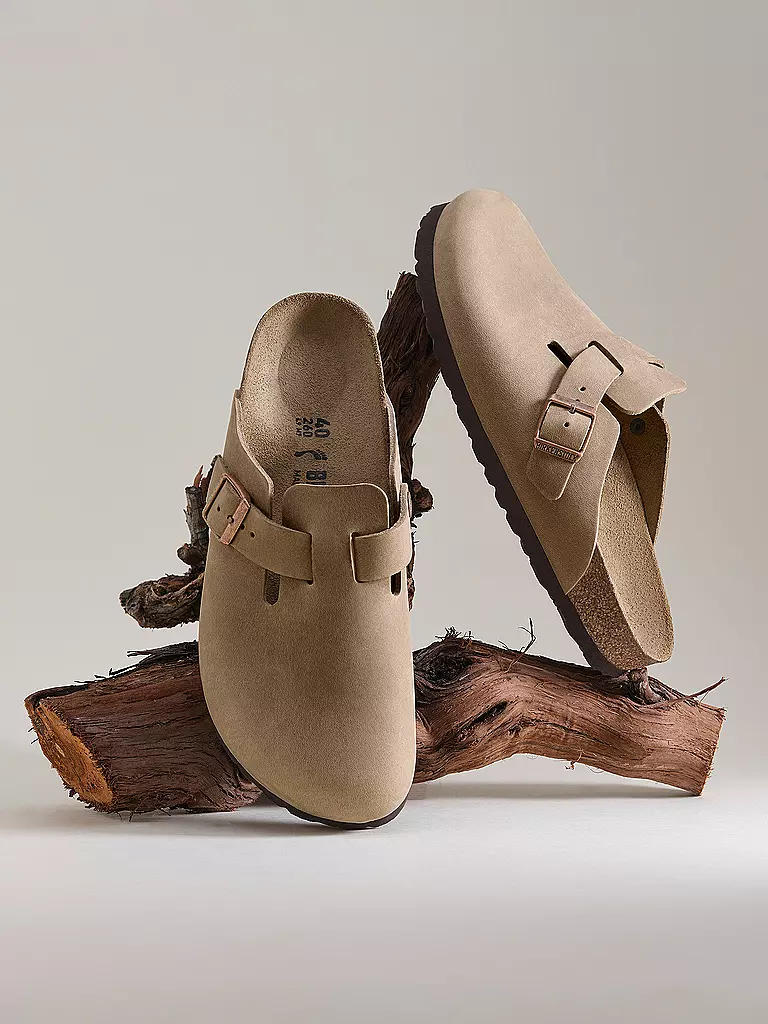 BIRKENSTOCK | Damen Clogs Boston | beige