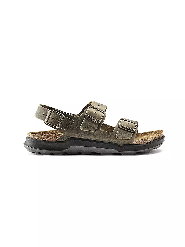 BIRKENSTOCK | Herren Sandale Milano CT Oiled Leather | olive