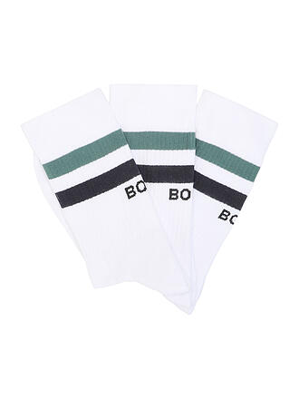 BJÖRN BORG | Herren Tennissocken Classic Crew Stripe 3er Pkg.