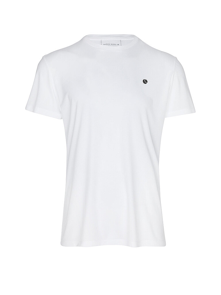 BJÖRN BORG Tennishirt Ace Light Polyester Weiss