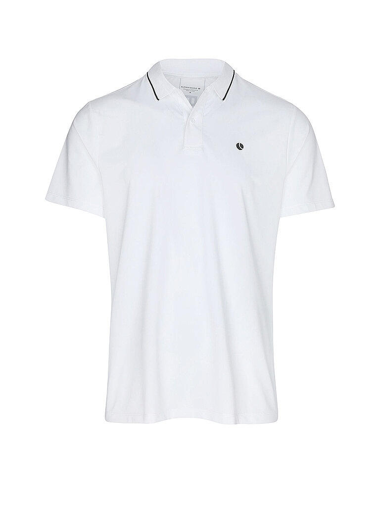 BJÖRN BORG Tennispolo Ace Polyester Weiss