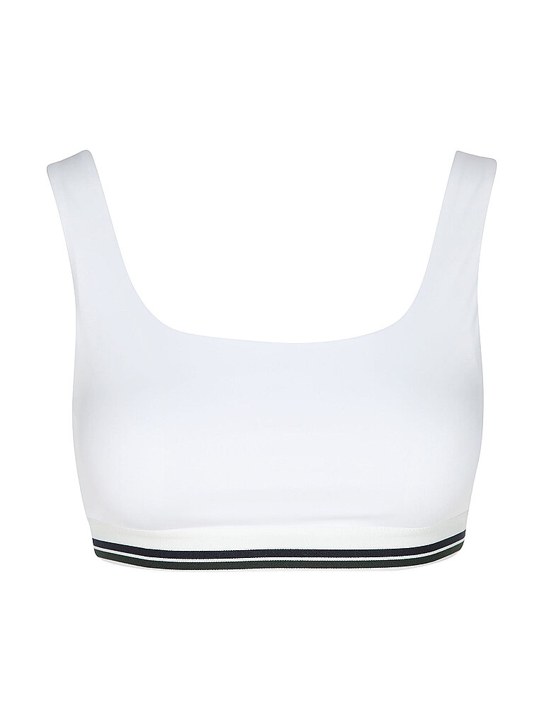 BJÖRN BORG Sportshirt Slim Fit Polyamid-Elasthan Brilliant White