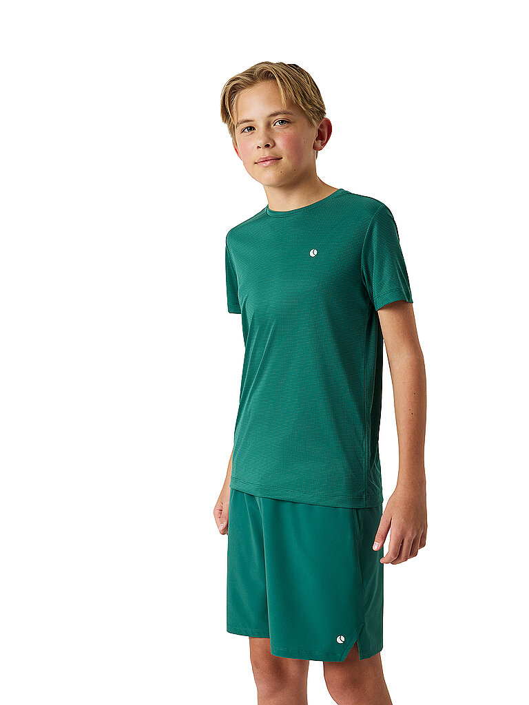 BJÖRN BORG Kinder Tennisshirt ACE LIGHT petrol 134-140 B