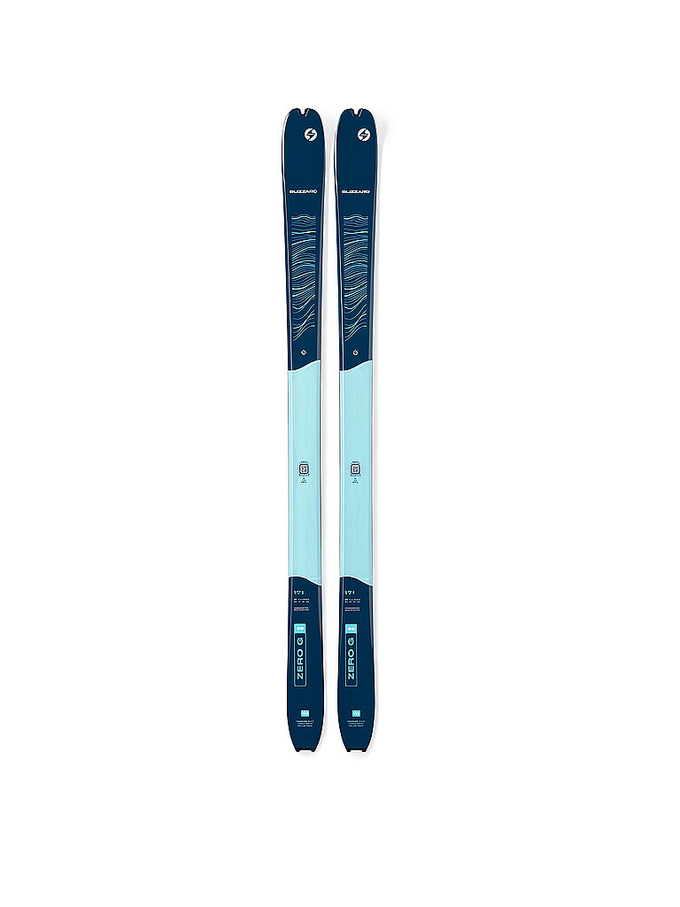 Damen Tourenski Zero G 88 blau 157 W