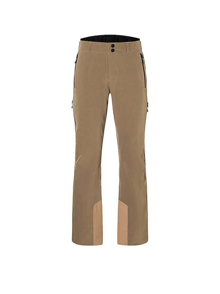 BOGNER FIRE+ICE Skihose 4-Way-Stretch Twill klassischer Schnitt Braun