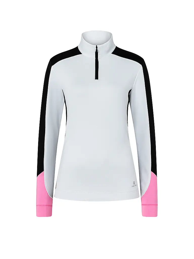 BOGNER FIRE+ICE | Damen Unterzieh Zipshirt Mirna | weiss