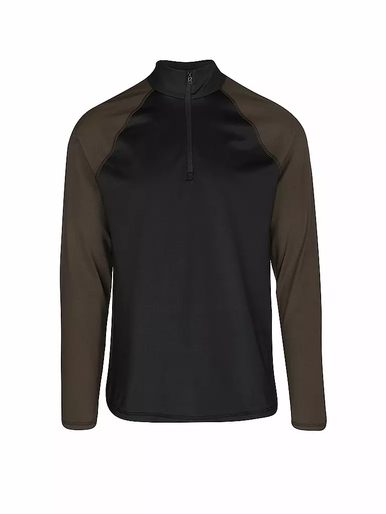 BOGNER FIRE+ICE | Herren Unterzieh Zipshirt Premo2 | schwarz