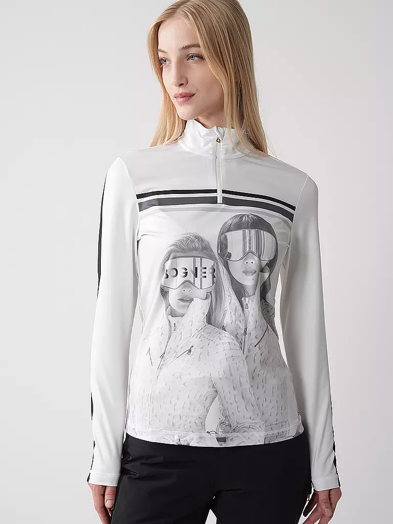 BOGNER | Damen Unterzieh Zipshirt Beline2 | bunt