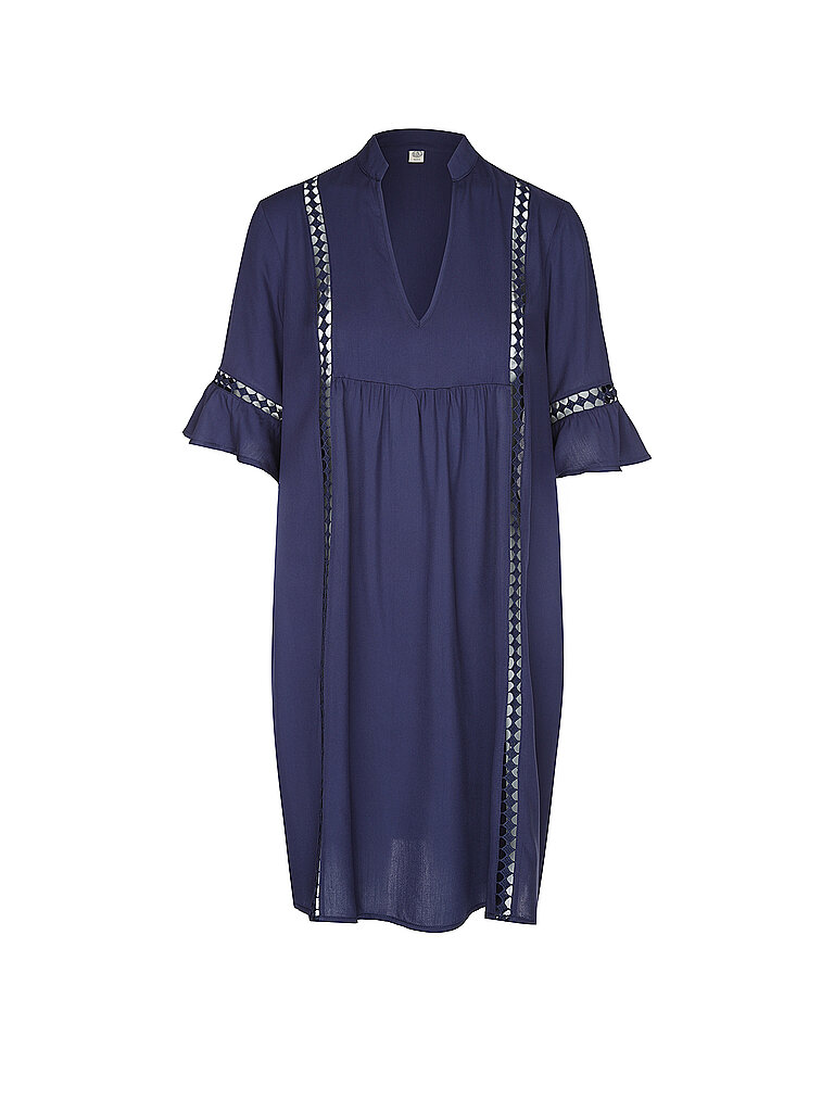 BOMAIN Damen Kleid dunkelblau S W