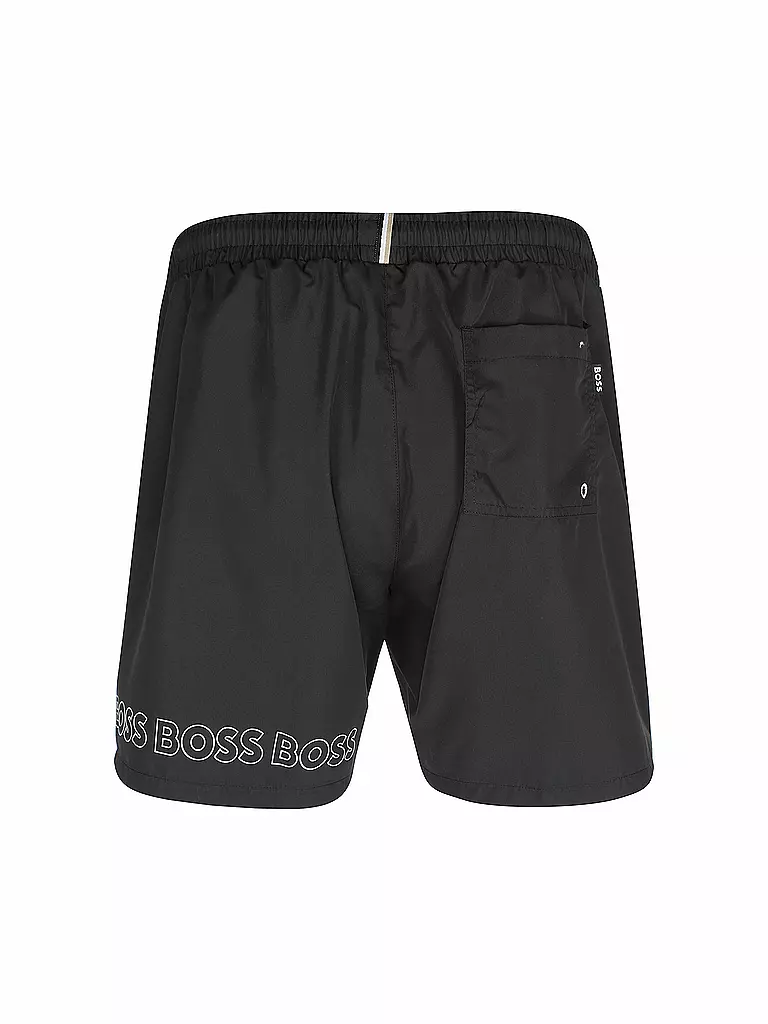 BOSS | Herren Badeshort Dolphin | schwarz