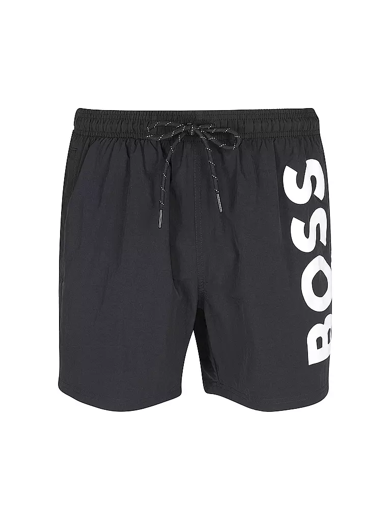 BOSS | Herren Badeshort Octopus | schwarz