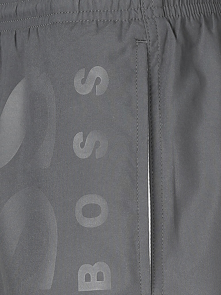 BOSS | Herren Badeshort Orca mit tonalem Logo | blau