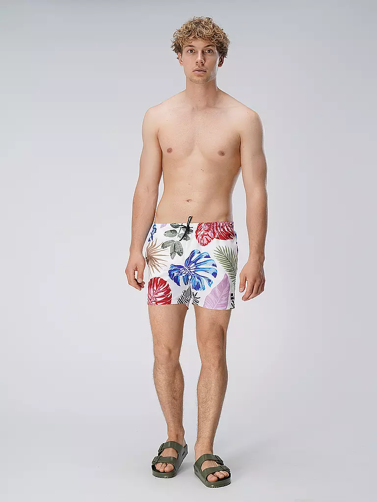 BOSS | Herren Badeshort Piranha | weiss