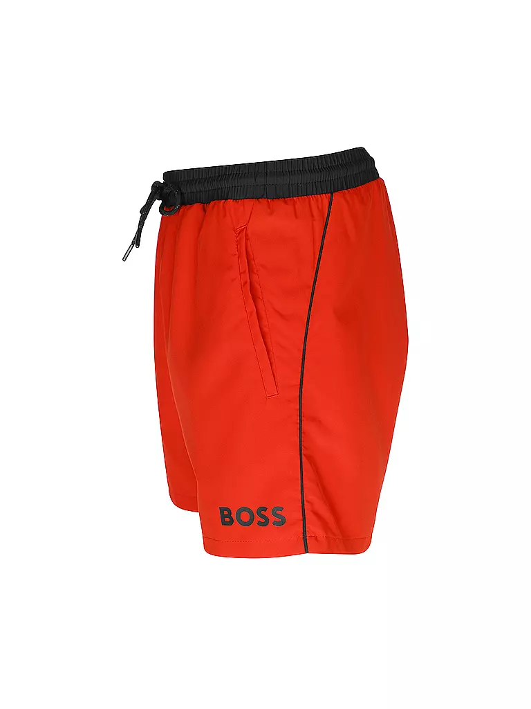 BOSS | Herren Badeshort Starfish | rot