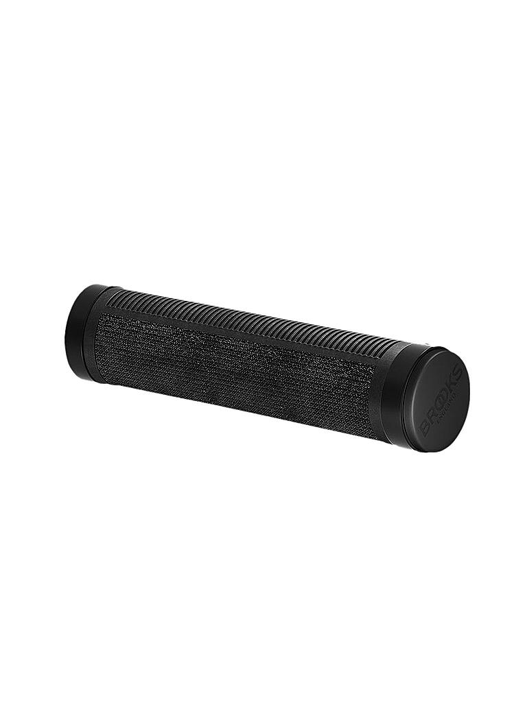 BROOKS ENGLAND | Fahrradgriffe Cambium Rubber Grips 130/130mm | schwarz