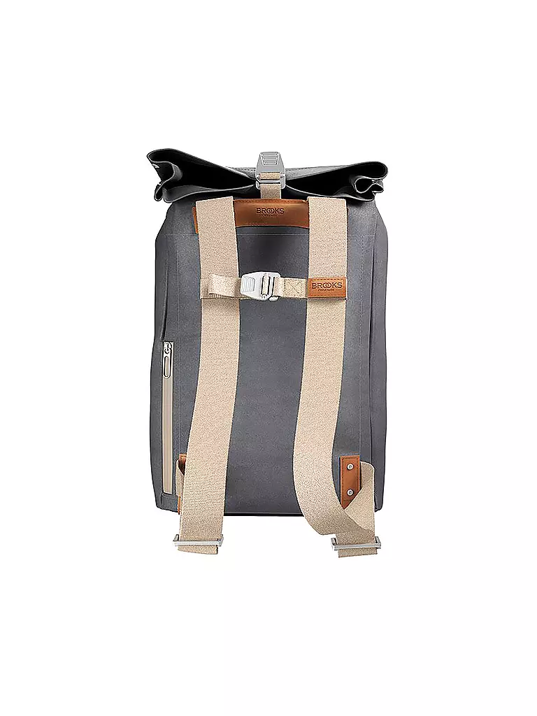 BROOKS ENGLAND | Fahrradrucksack Pickwick Cotton Canvas | grau