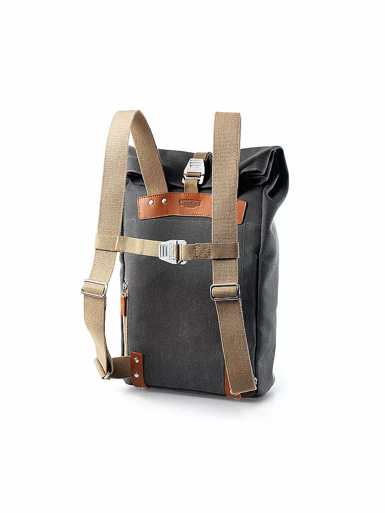 BROOKS ENGLAND | Fahrradrucksack Pickwick Small Grey | grün