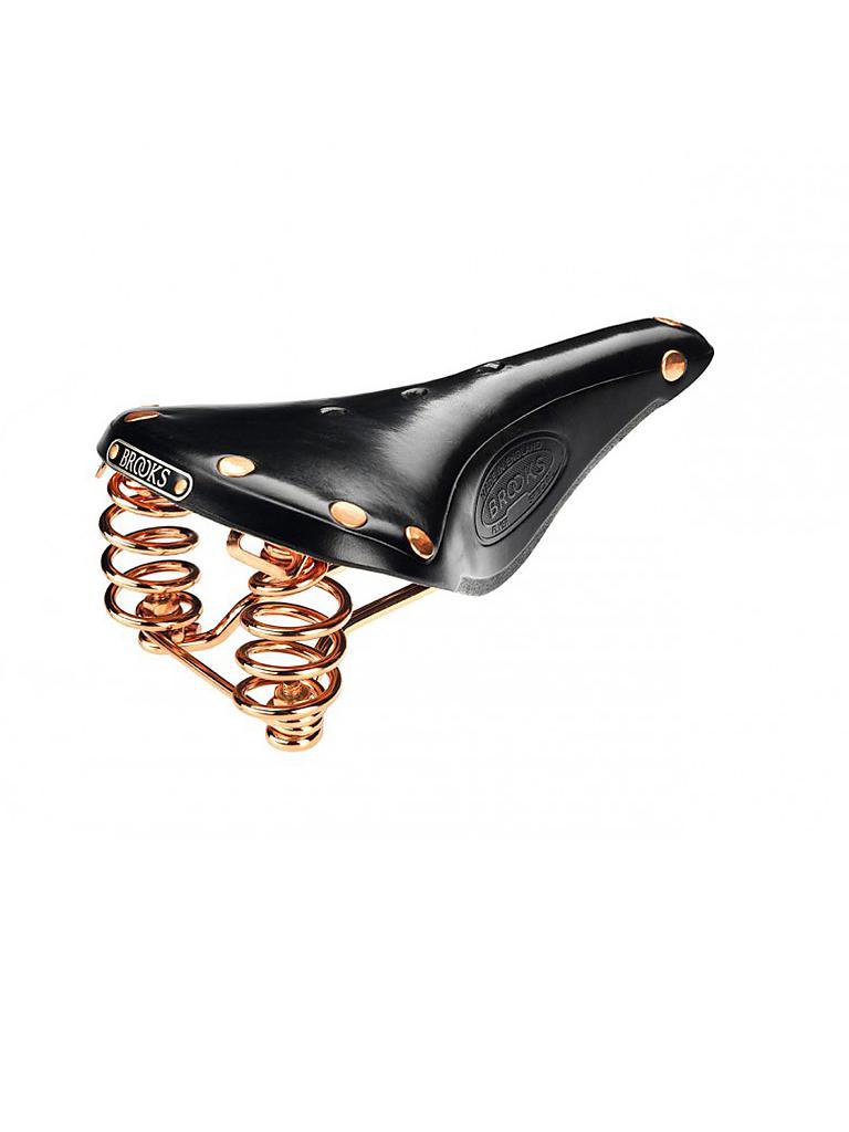 BROOKS ENGLAND | Fahrradsattel Flyer Black Copper 150th Edition | 