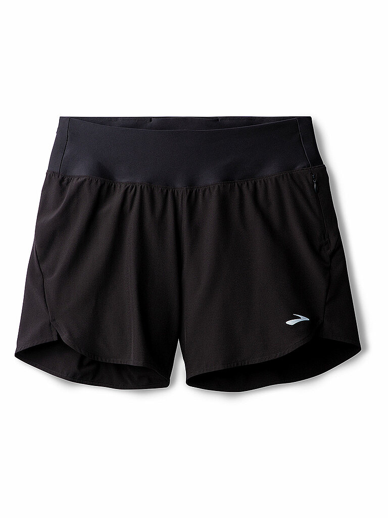 Brooks Laufshort Chaser Adjustable Waistband Schwarz