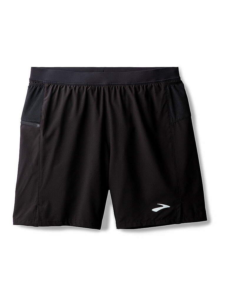 BROOKS Herren Laufshort Journey 7 schwarz | XL