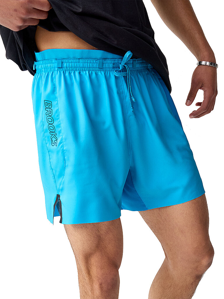 Brooks Short Trail Running Ultraleicht Schweißableitend Blau