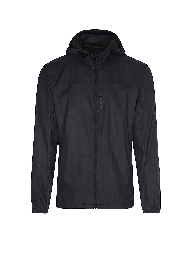 BROOKS Herren Laufjacke Conopy 2.0 schwarz | S