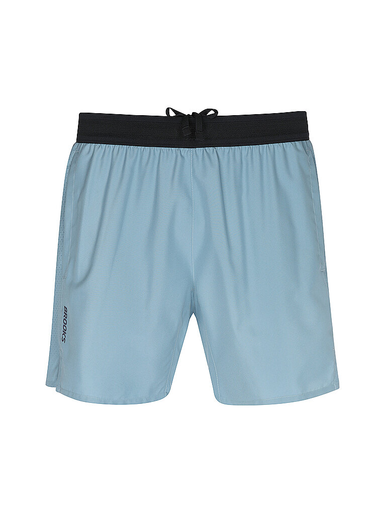 BROOKS Herren Laufshorts Dash blau | S